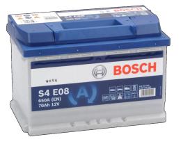 Bosch S4E08 - Batería Bosch L3 efb s4e start-stop 12v 70 ah 650 en + D