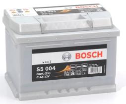 Bosch S5004 - Batería Bosch L2 silver s5 12v 61 ah 600 en + D