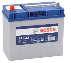 Bosch S4022 - Batería Bosch NS60 standard s4 12v 45 ah 330 en + I