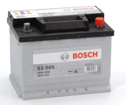 Bosch S3005 - Batería Bosch L2 black s3 12v 56 ah 480 en + D