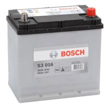 Bosch S3016 - Batería Bosch gama black s3 12v 45 ah 300 en + D