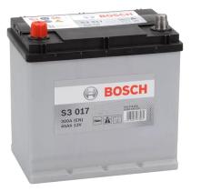 Bosch S3017 - Batería Bosch gama black s3 12v 45 ah 300 en + I