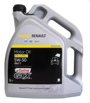 Renault 5W30.5RN17 - Aceite de motor Renault Castrol  GTX RN-SPEC 5W30 RN17 5 L