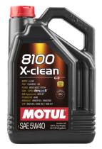 Motul 5W40.5C3 - Aceite de motor Motul 8100 X-Clean 5w40 C-3 5L