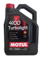 Motul 10W40.5 - Aceite de motor Motul 4100 Turbolight 10W40 5L