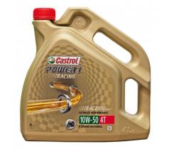 Castrol 10W504T.4RACING - Aceite de moto Castrol Power 1 Racing 4T 10W50 4L