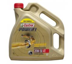 Castrol 20W504T.4 - Aceite de moto Castrol Power 1 4T 20W50 4L