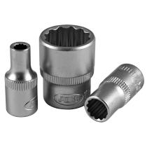 Jbm 10182 - Vaso corto de 4mm, xzn 1/4"