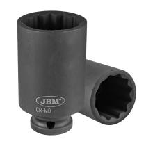 Jbm 11613 - Vaso de impacto xzn 1/2" 27mm (78mml)