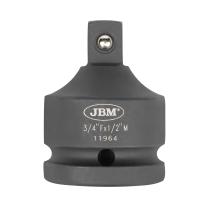 Jbm 11964 - Adaptador de impacto  3/4"h 1/2"m