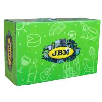 Jbm 14083 - Caja de cartón verde promo jbm 80x28x49cm