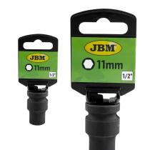 Jbm 14729 - Vaso impacto hex. 1/2" 11mm