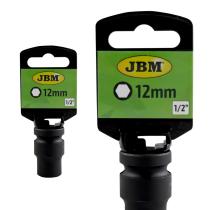 Jbm 14730 - Vaso impacto hex. 1/2" 12mm