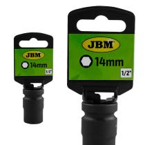 Jbm 14732 - Vaso impacto hex. 1/2" 14mm