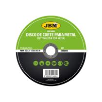 Jbm 14895 - Disco de corte t27 para metal 115x6mm