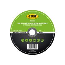 Jbm 14900 - Disco de corte t41 para acero inoxidable 125x1.6mm