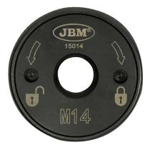 Jbm 15014 - Tuerca de sujeción rápida m14 para amoladora angular