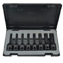 Jbm 52340 - Set de 8 puntas de impacto torx de 1/2"