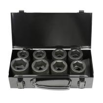 Jbm 52348 - Set de 8 vasos de impacto de 1"