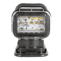 Jbm 53047 - Faro de trabajo regulable de 10 leds 50w 12v luz concentrada