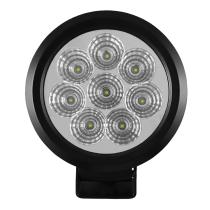 Jbm 53052 - Faro de trabajo de 8 leds 80w redondo luz dispersa