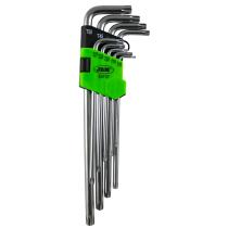 Jbm 53737 - Set de 9 llaves torx extralargas