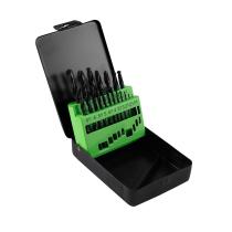 Jbm 53853 - Estuche de brocas helicoidales 1-10mm hss 4241 negro