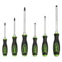 Jbm 54071 - Set de 6 destornilladores go-through (3 estrella + 3 planos)