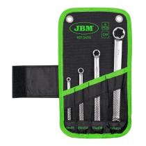 Jbm 54115 - Juego de 4 llaves torx planas