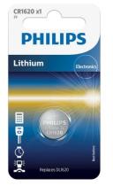 Philips CR162000B - Batería de litio botón CR1620 MINICELLS 3V