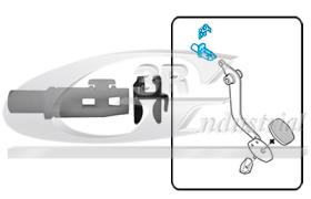 3RG 24209 - Tirante cable embrague