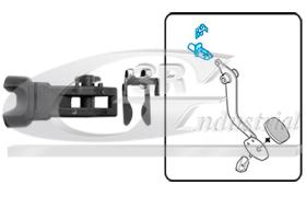 3RG 24212 - Tirante cable embrague