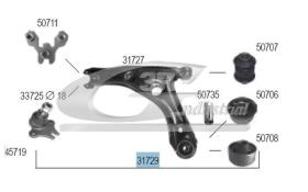 3RG 31729 - Brazo suspensión delantero izquierdo