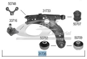 3RG 31735 - Brazo suspensión delantero izquierdo