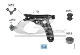 3RG 31738 - Brazo suspensión delantero izquierdo