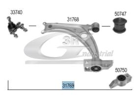 3RG 31769 - Brazo suspensión delantero izquierdo