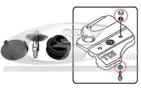 3RG 80778 - Soporte tapa motor