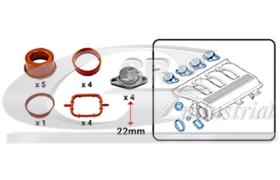 3RG 85107 - Kit admision 4 cilindros (18pcs)