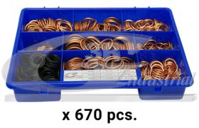 3RG 96003 - Caja juntas tapon carter (670 pcs)