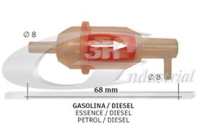 3RG B2003 - Filtro gasolina / diesel